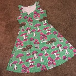Mushroom CowCow Skater Dress